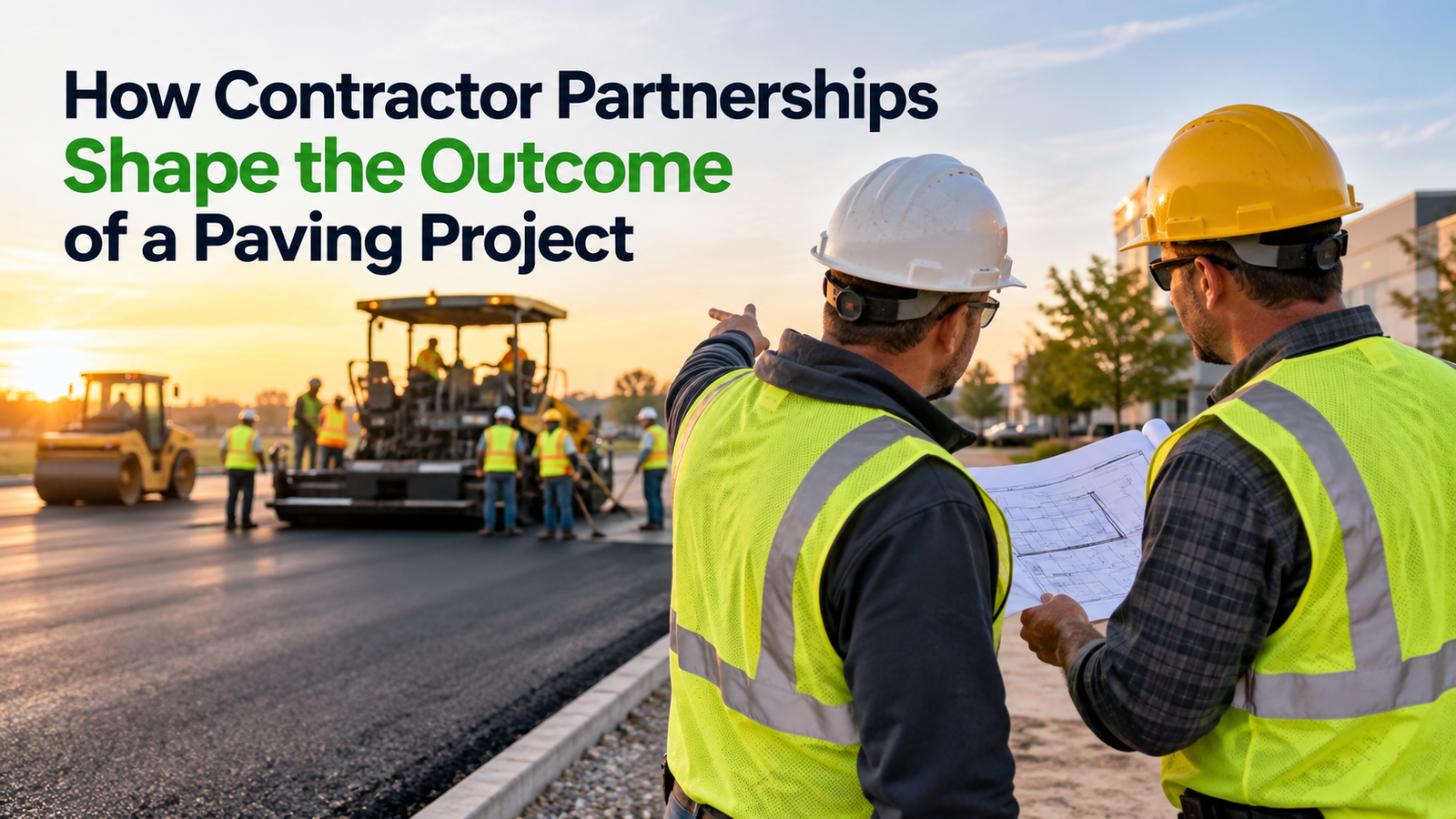 How Contractor Partnerships Shape the Outcome of a Paving Project